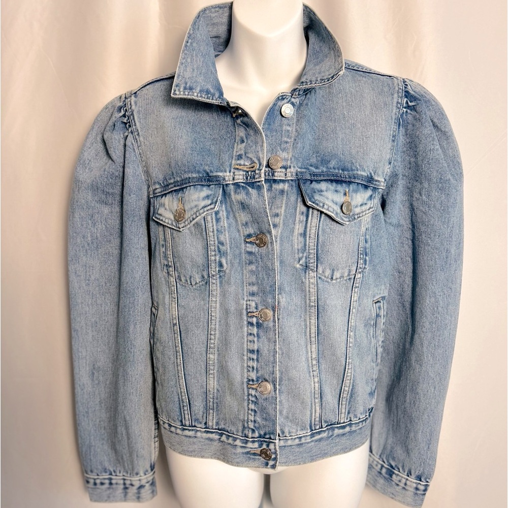 Gap Puff Sleeve Denim jacket